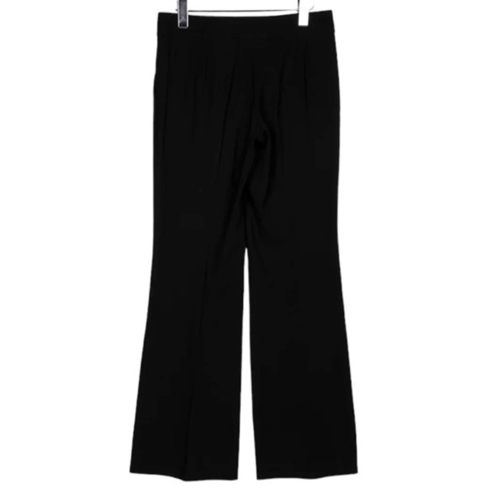 Prada Wide Straight Leg Slacks - Dress Pants, Made in Italy, Mid-Rise, Side Zip